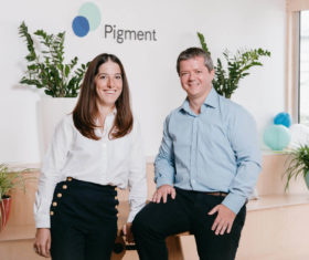 Éléonore Crespo et Romain Niccoli, cofondateurs de Pigment, licorne française de la planification IA
