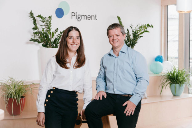 Éléonore Crespo et Romain Niccoli, cofondateurs de Pigment, licorne française de la planification IA